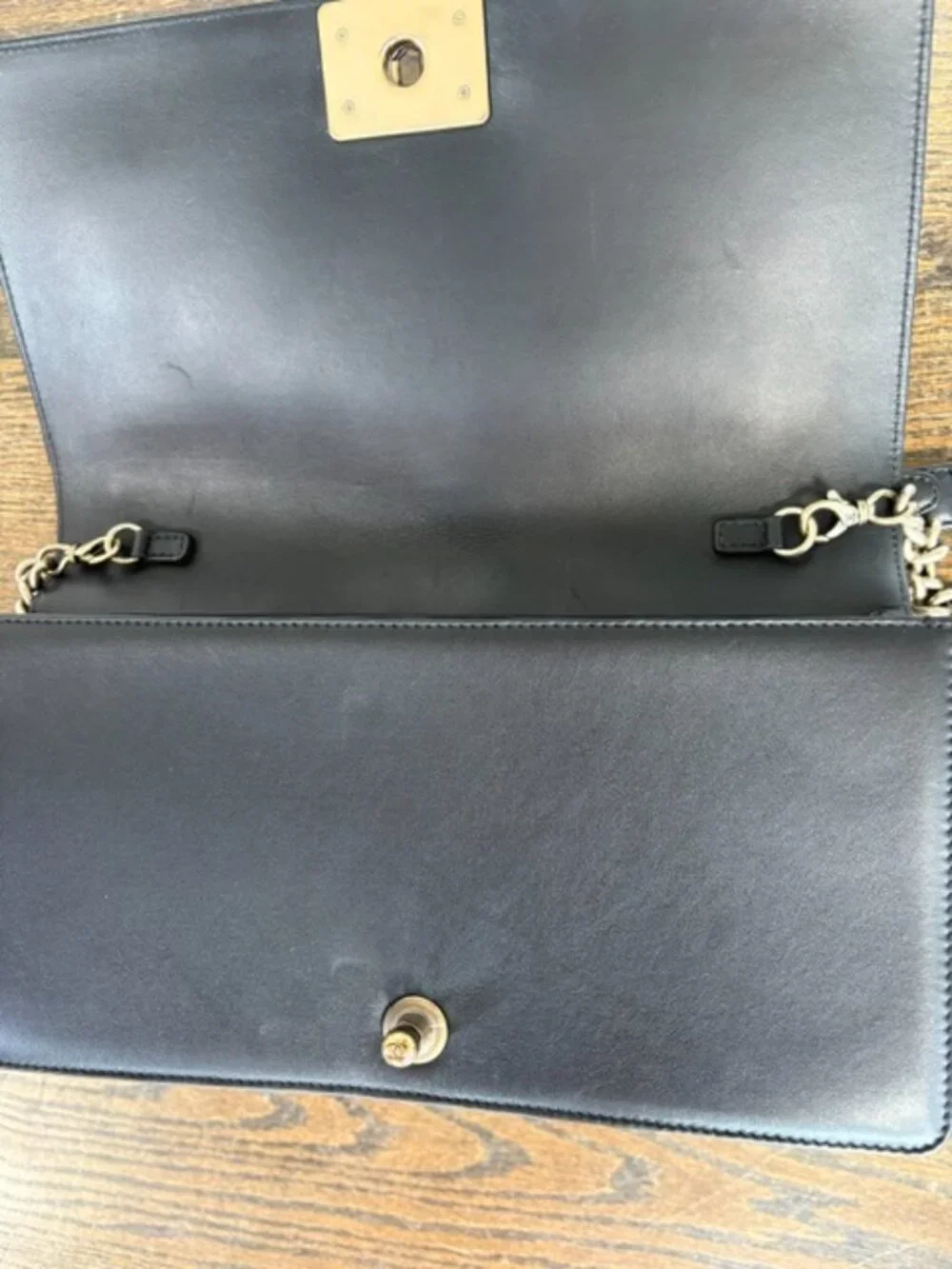 Chanel Chevron Boy Bag